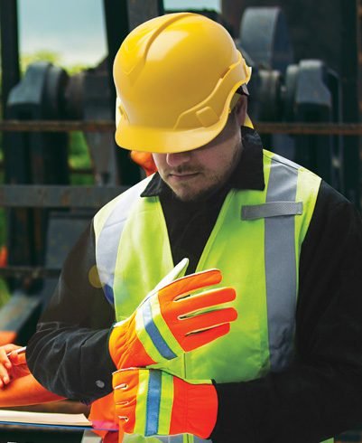 Hi - Visibility Gloves image